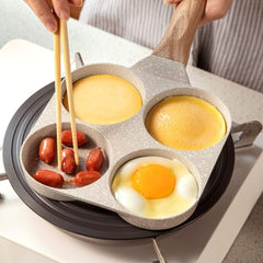4 Slot Non-Stick Frying Pan