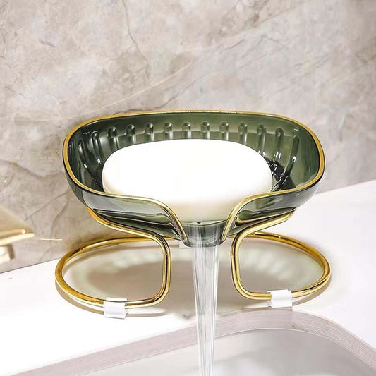 Self Draining Soap Holder-Green