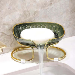 Self Draining Soap Holder-Green