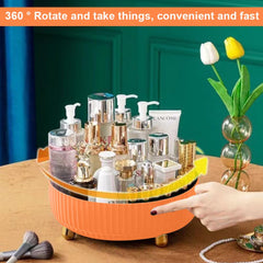 360°Rotating Storage Shelf-Orange