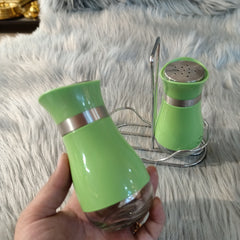Salt and Pepper Pot with Stand