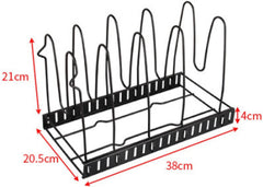 8 Layers Pots and Pans Organizer