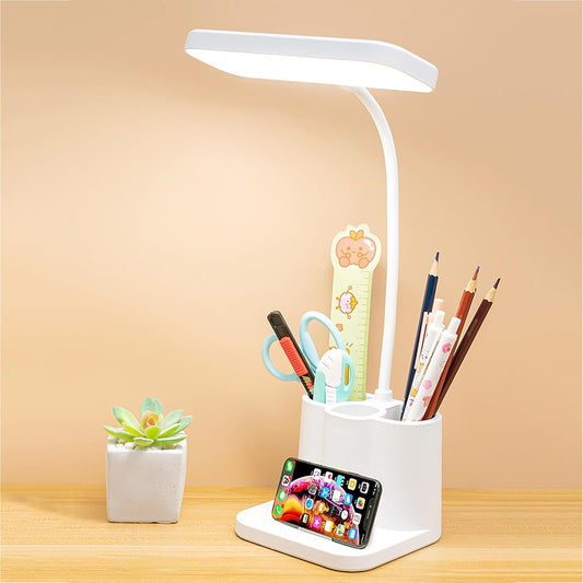LED Desk Lamp with Pen Holder