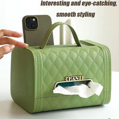 Handbag Shaped Tissue Box (Green)