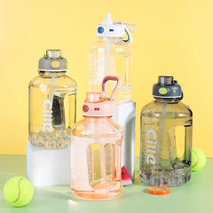 One-Touch Straw Water Bottle