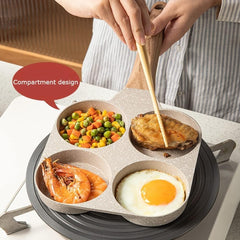 4 Slot Non-Stick Frying Pan