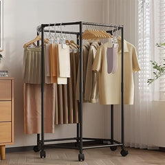 360 Rotating Hexagonal Clothes Rack