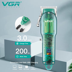 VGR V-660 Professional Rechargeable cordless Hair Clipper