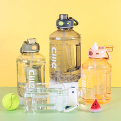 One-Touch Straw Water Bottle