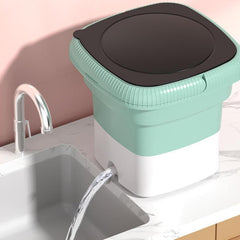 Foldable Washing Machine-Green