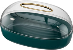 Acrylic Luxury Wall Mounted Tissue Box-Green