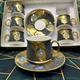 Elegant Cup Saucer Set-D9