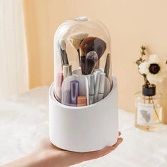 Vanity Rotating Makeup Brush Organizer