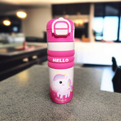 Stainless Steel Insulated Water Bottle - Pink