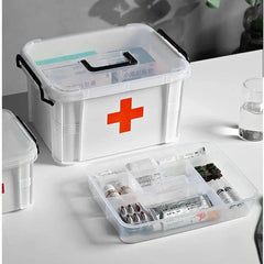 First Aid Kit Portable Emergency Box Medicine