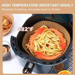 Air Fryer Disposable Paper Liner (46 Pcs)
