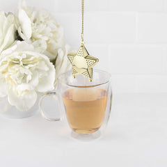 Star Shape Golden Infuser
