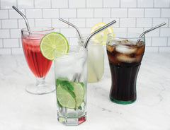 7 Pcs Stainless Steel Straw Set