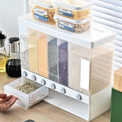 6 in 1 Wall Mounted Rice Dispenser