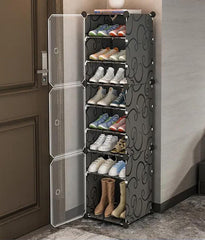 9 Step with 3 Door Shoe Organizer