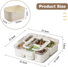 6 Grid Snack Storage Box