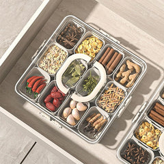 12 Slot Divided Snack Box Container