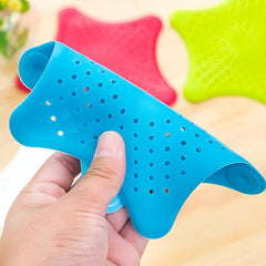 Star-Shaped Silicone Drain Set (4Pc)