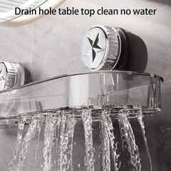 Space Saving Suction Cup Storage Rack-1Pc