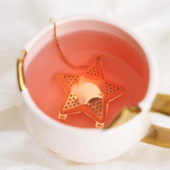 Star Shape Golden Infuser