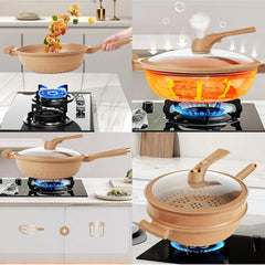 2 in 1 Pressure Steamer Wok