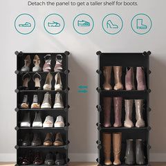 6 Step with 3 Door Shoe Organizer