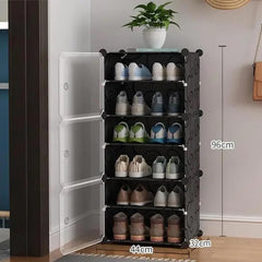 6 Step with 3 Door Shoe Organizer