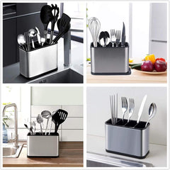 4 Section Kitchen Utensil Holder
