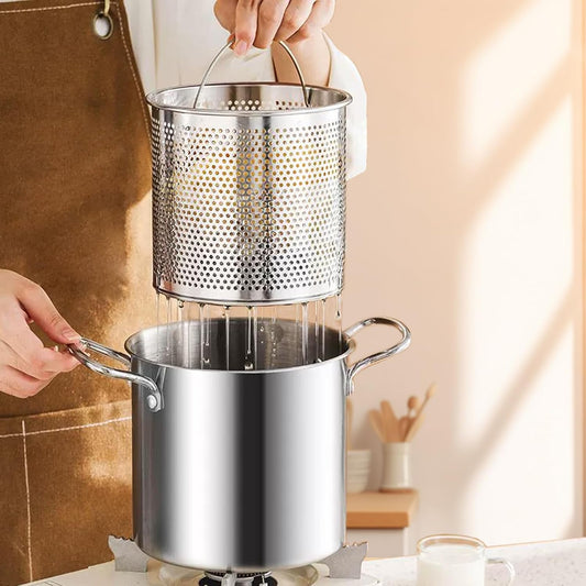 Stainless Steel Fryer Pot -3.5L