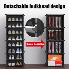 8 Step with 4 Door Shoe Organizer