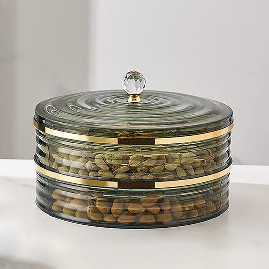 Double Layer Dry Fruit Tray