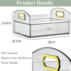 2-Tier Luxury Makeup Box-White