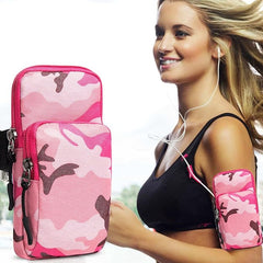 Mini Fabric Arm Phone Pouch