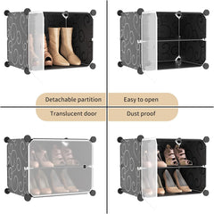 6 Step with 3 Door Shoe Organizer