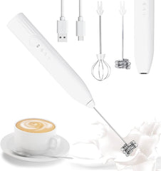 2-in-1 USB rechargeable handheld Coffee Beater