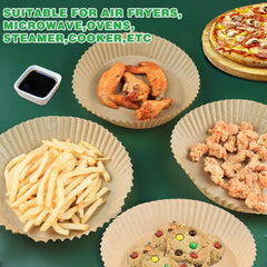 Air Fryer Disposable Paper Liner (50 Pcs)