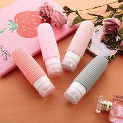 4 Pcs Silicone Travel Bottle