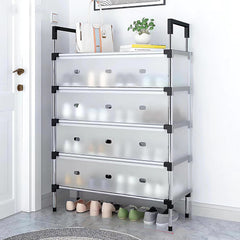 5 Layer Metal Shoe Organizer Rack