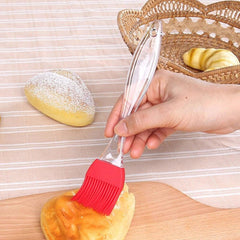 Crystal Handle Silicone Oil Brush