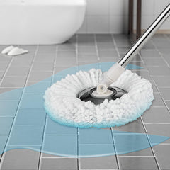 360° Spin Round Mop Head-1Pc