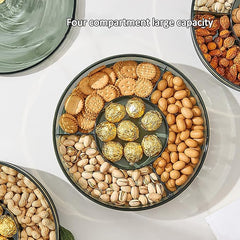 Double Layer Dry Fruit Tray