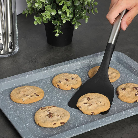 Steel Handle Nonstick Turner-D1