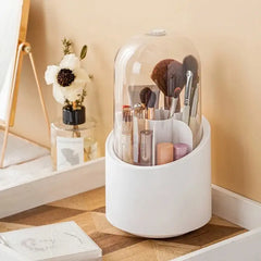 Vanity Rotating Makeup Brush Organizer