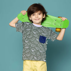 Dinosaur-olive T-Shirt