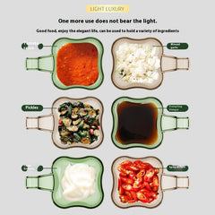 Mini Dipping Plates Set of 6